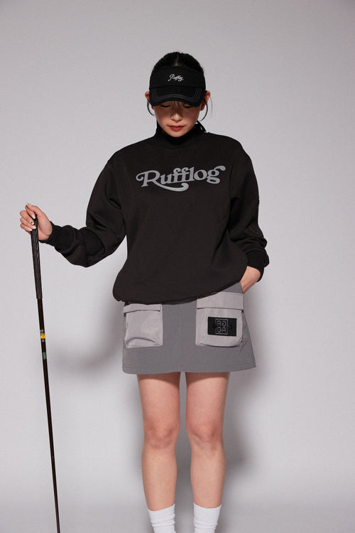 NOT JUST ONE L/S MOCK NECK BLACK