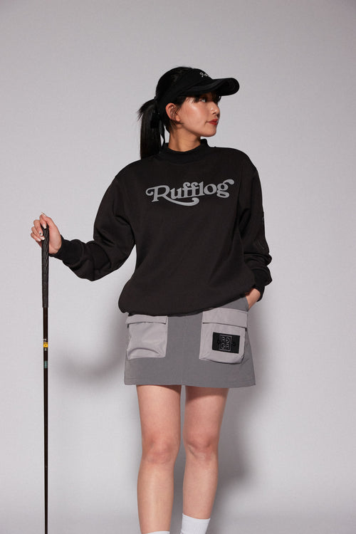 NOT JUST ONE L/S MOCK NECK BLACK