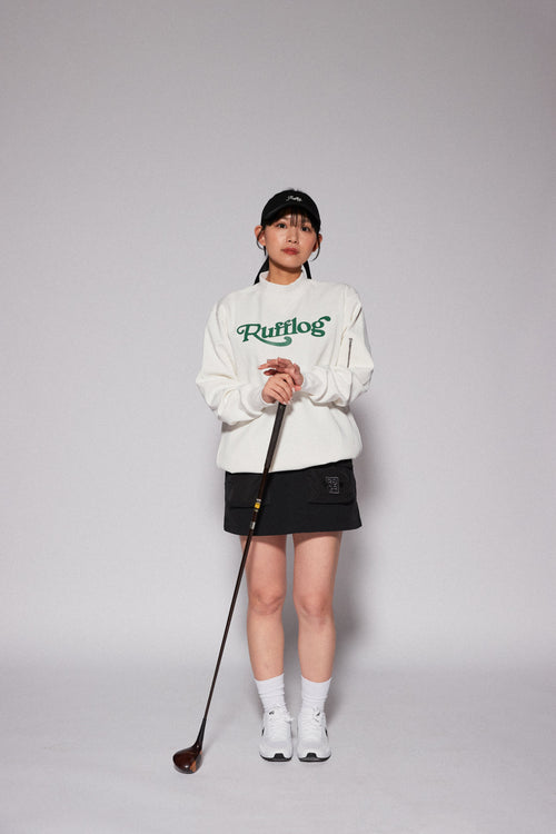 HYPER STRETCH GOLF SKIRT MID BLACK