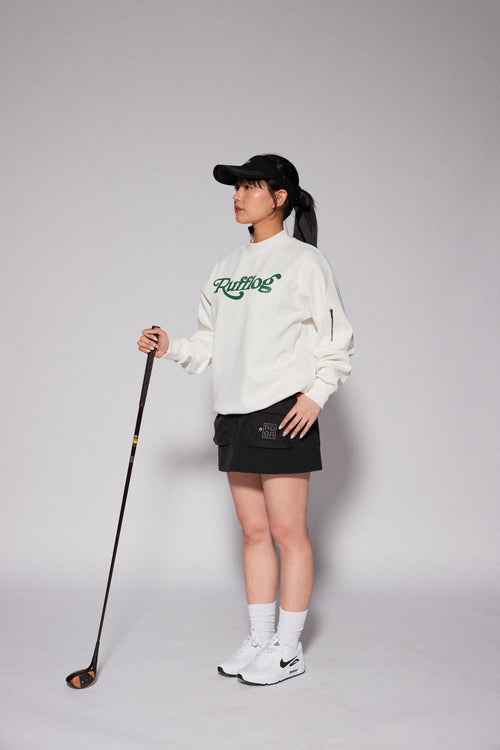 HYPER STRETCH GOLF SKIRT MID BLACK