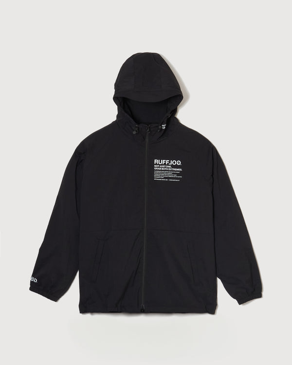 SETUP WATER REPELLENT JACKET BLACK