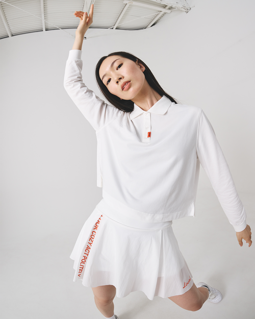 Stretch Nylon Golf SKIRT WHITE