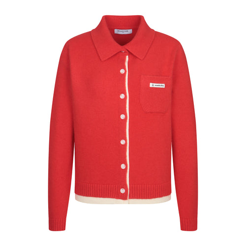 BUTTON-UP KNIT CARDIGAN