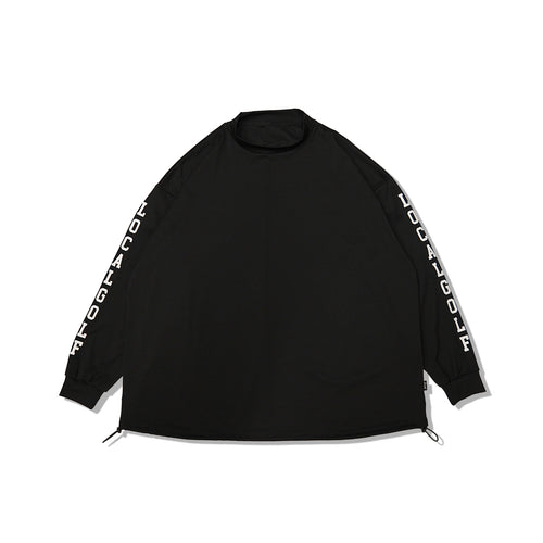 Sleeve L/S MOCK NECK BLACK