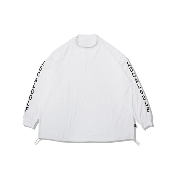 Sleeve L/S MOCK NECK WHITE