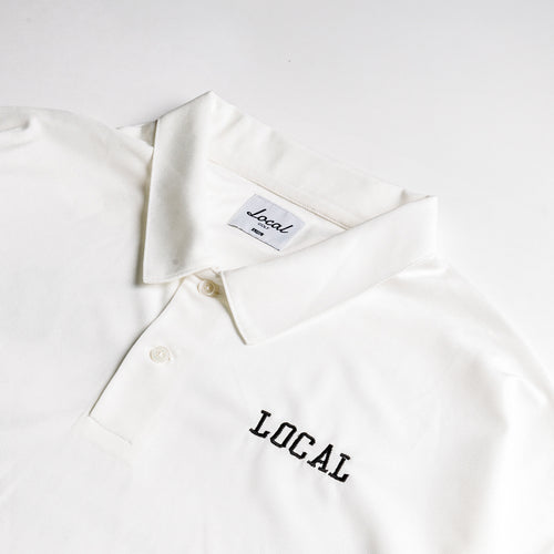 BD Arch L/S POLO WHITE