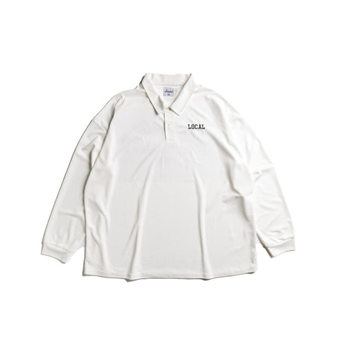 BD Arch L/S POLO WHITE