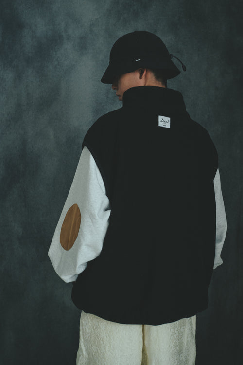 Simple Fleece VEST Black