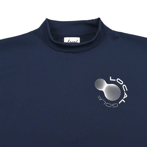 Ripple Logo S/S MOCKNECK