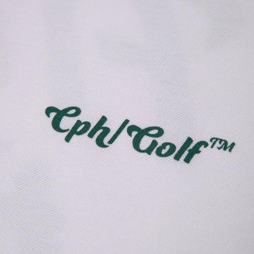 #FLY ME SUMMER POLO SHIRT WHITE