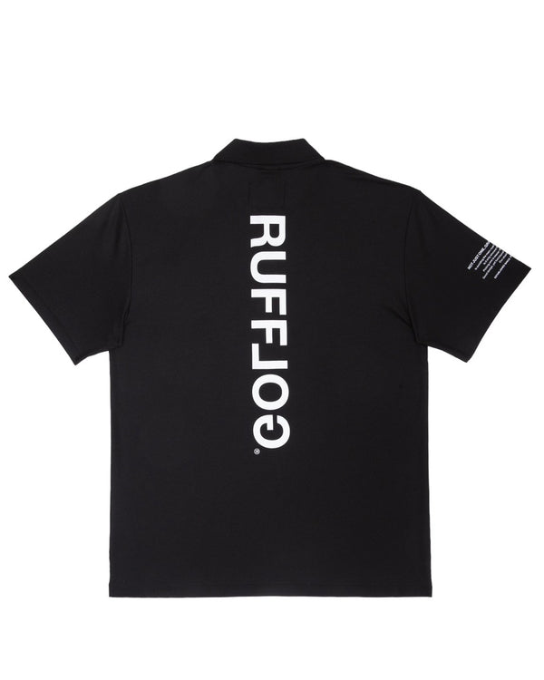 WM RUFFLOG BREATHABLE POLO BLACK