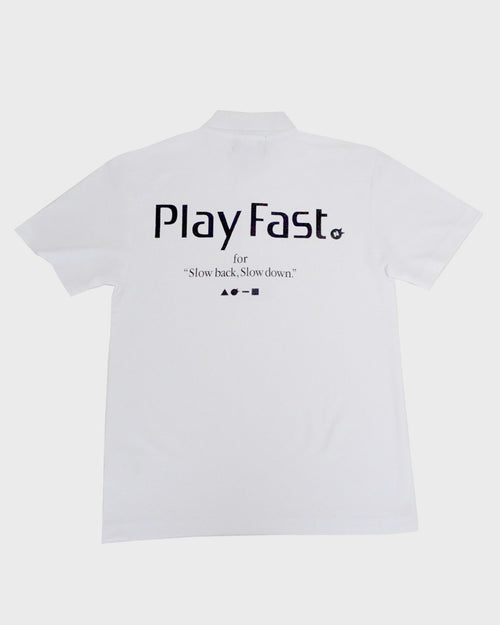 Play Fast POLO WHITE