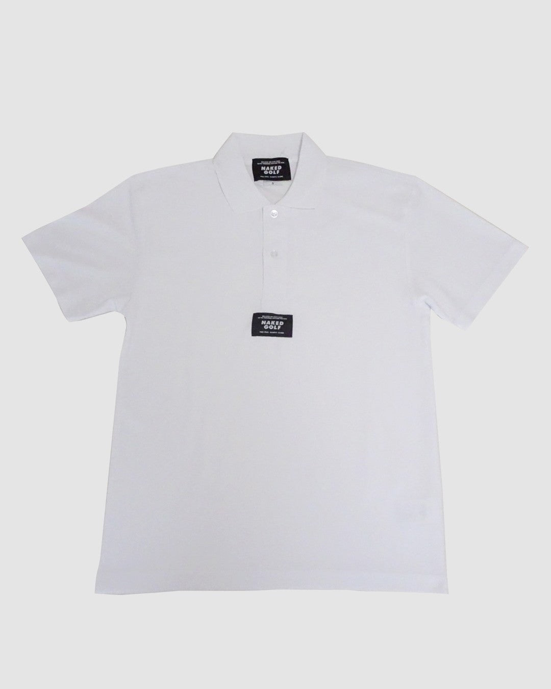 RUFFLOG ホワイト ポロシャツ M Play Fast POLO WHITE – RUFFLOG