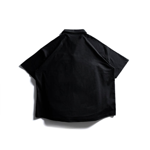 Local GOLF | Pocket Open S/S POLO SHIRT | Black
