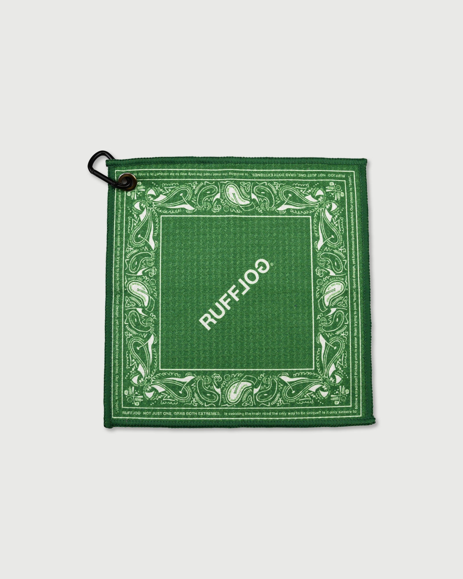 PAISLEY MINI GOLF TOWEL – RUFFLOG