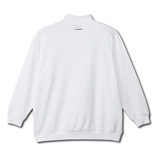 ONE POINT GOLF LOGO MOCK NECK SWEAT