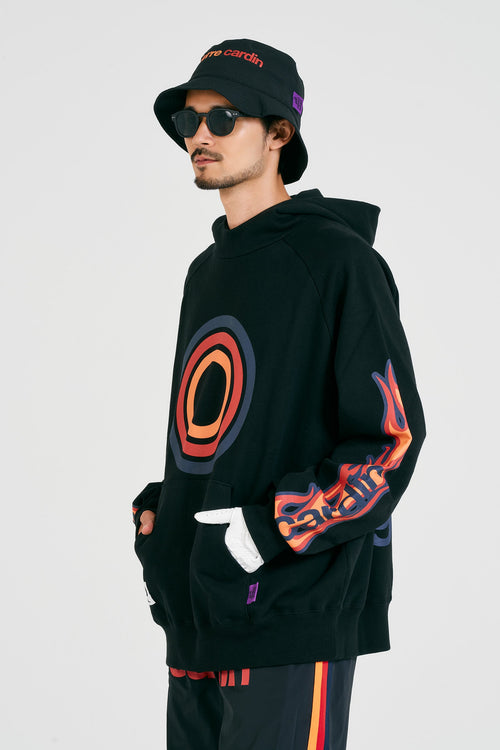 pierre cardin golf logodesign fire hoodie