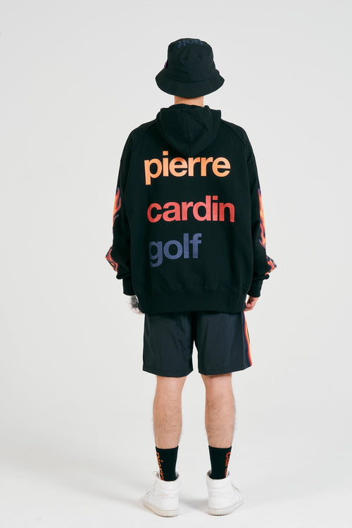 pierre cardin golf logodesign fire hoodie