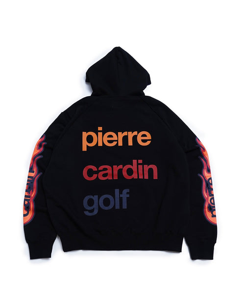 pierre cardin golf logodesign fire hoodie