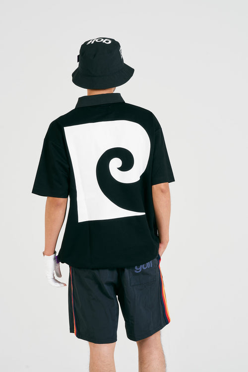 pierre cardin golf P logo short sleeve polo