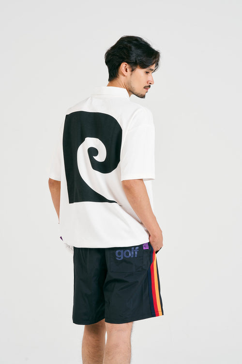 pierre cardin golf P logo short sleeve polo