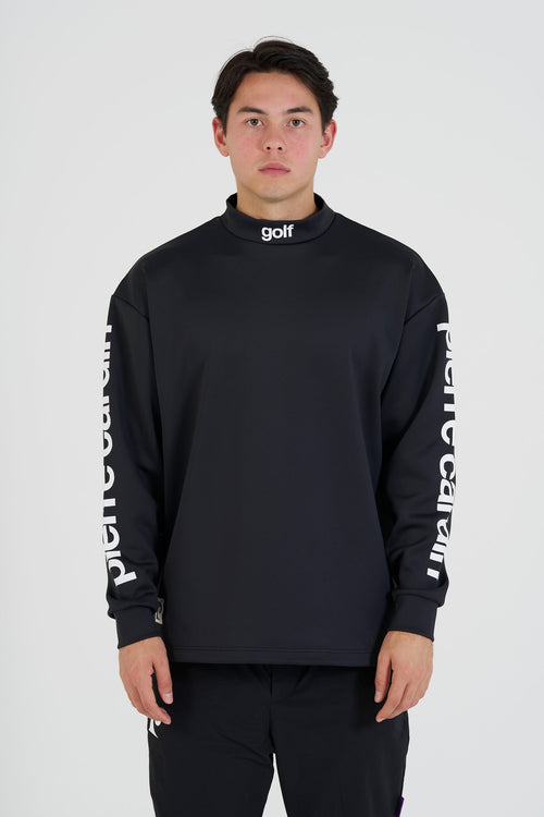 pierre cardin golf P logo  longsleeve mock neck