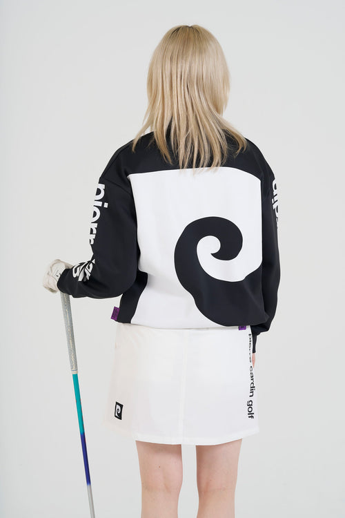 pierre cardin golf P logo  longsleeve mock neck