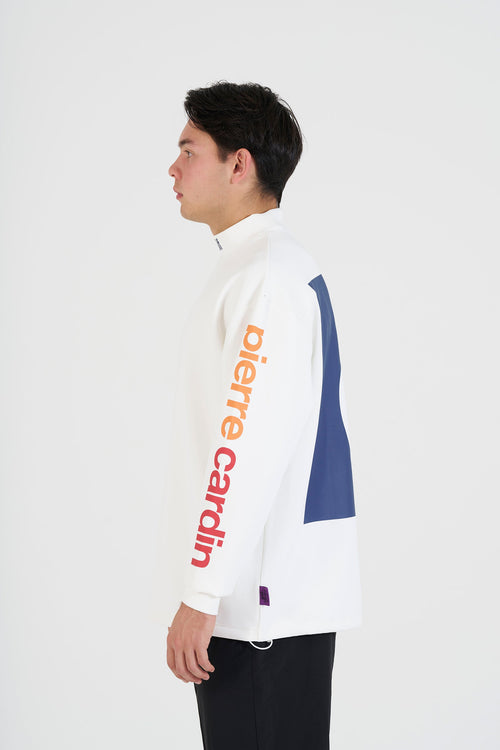 pierre cardin golf P logo  longsleeve mock neck