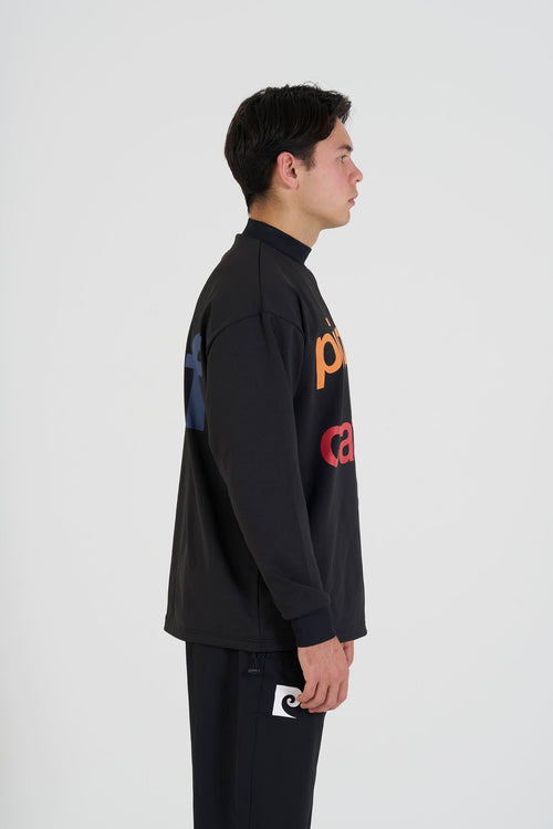 pierre cardin golf  longsleeve mock neck