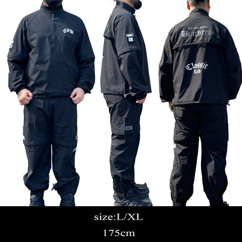 H/Zip Rip Stretch Convertible Piste