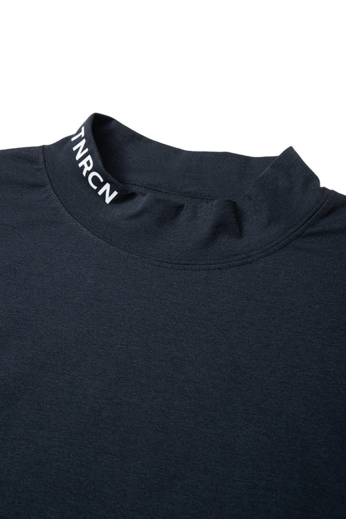 TNRCN MOCK NECK LONG SLEEVE BLACK