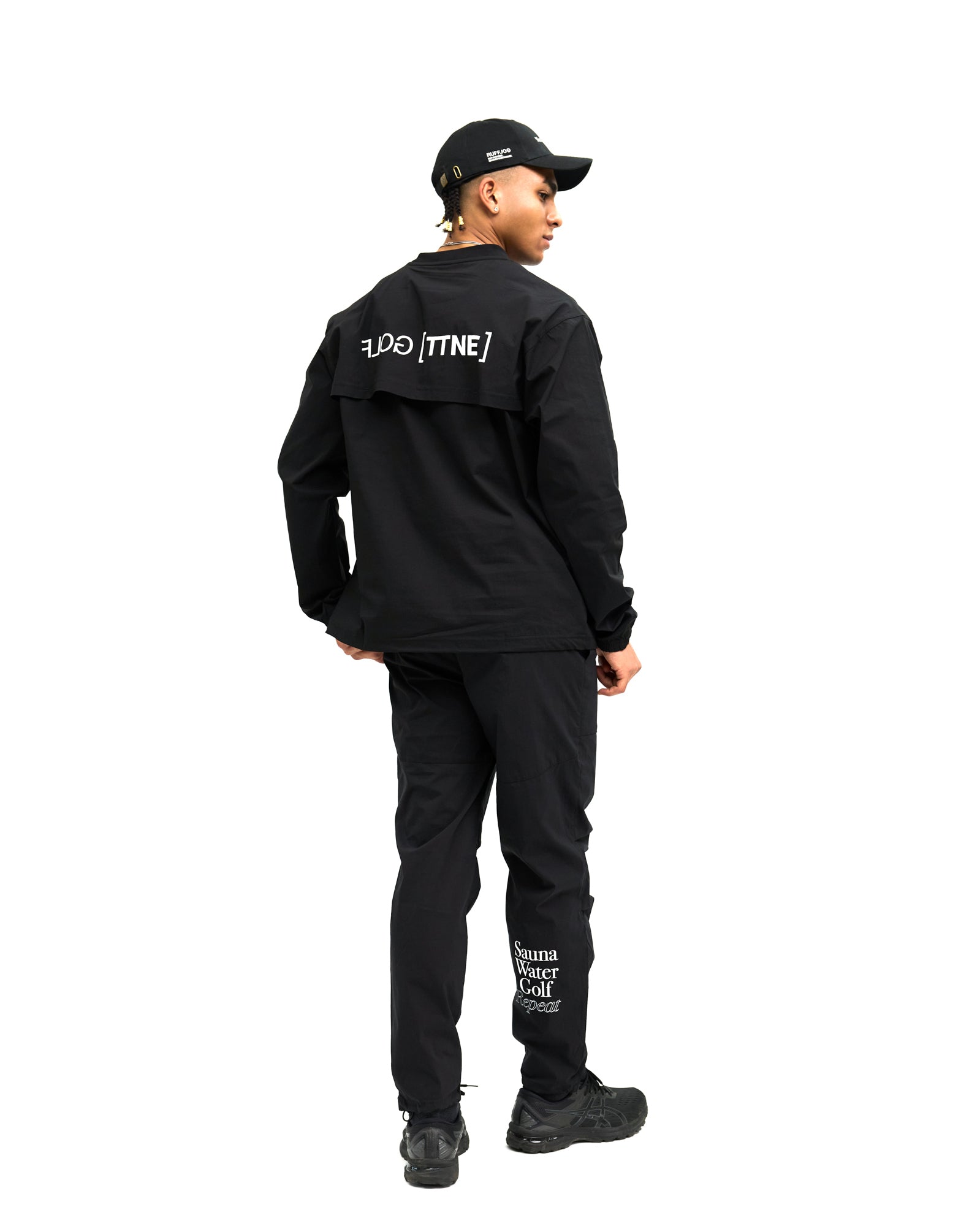 RUFFLOG×TTNE NYLON PISTE ピステ　ナイロンジャケット RUFFLOG×TTNE Nylon Piste Black
