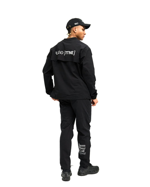 RUFFLOG×TTNE Nylon Piste Black