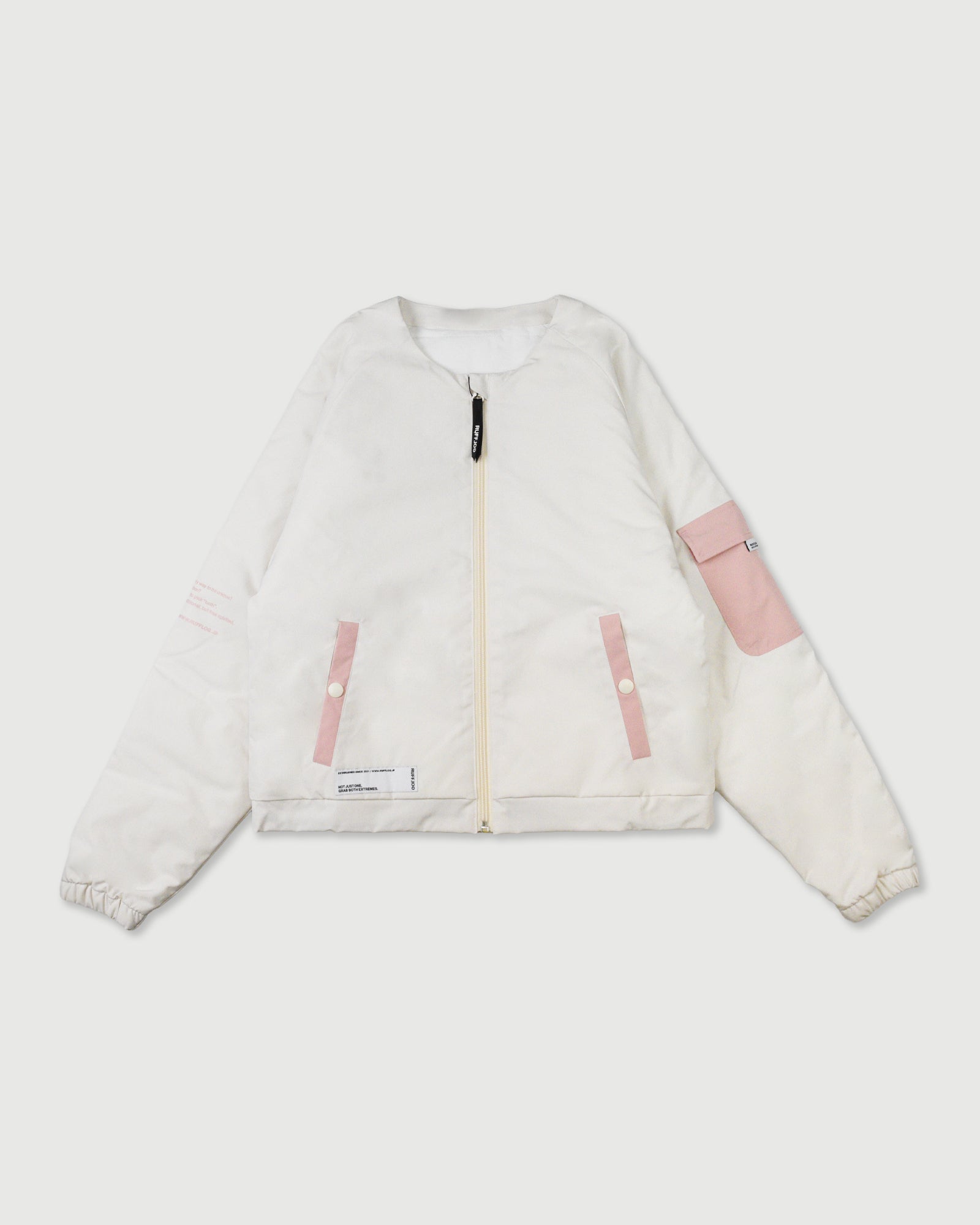 WM HIGH STRETCH NO COLLAR JACKET – RUFFLOG