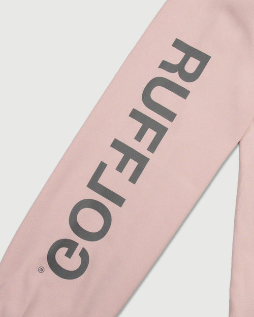 WM DUAL SLEEVE LOGO L/S MOCK NECK