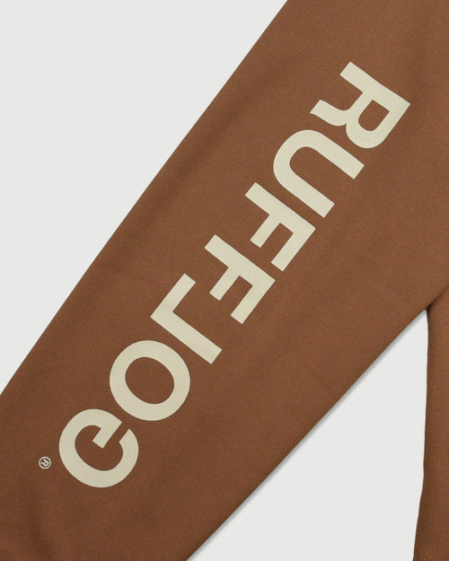 WM DUAL SLEEVE LOGO L/S MOCK NECK