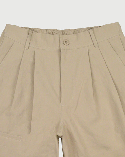 PLEATS SHORT PANTS 26SS-5