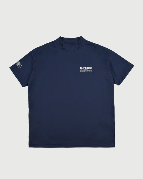 VERTICAL LOGO S/S MOCKNECK 26SS-3
