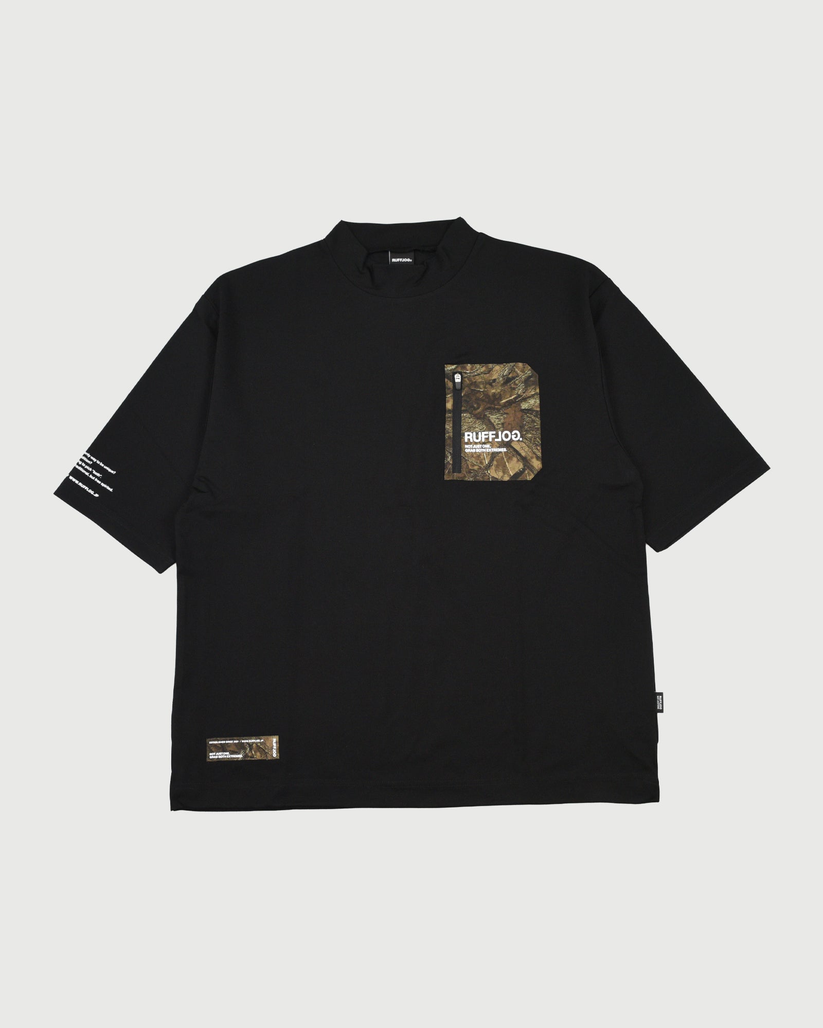 RUFFLOG モックネックシャツ OUT POCKET MOCKNECK SHIRTS 26SS-4 – RUFFLOG