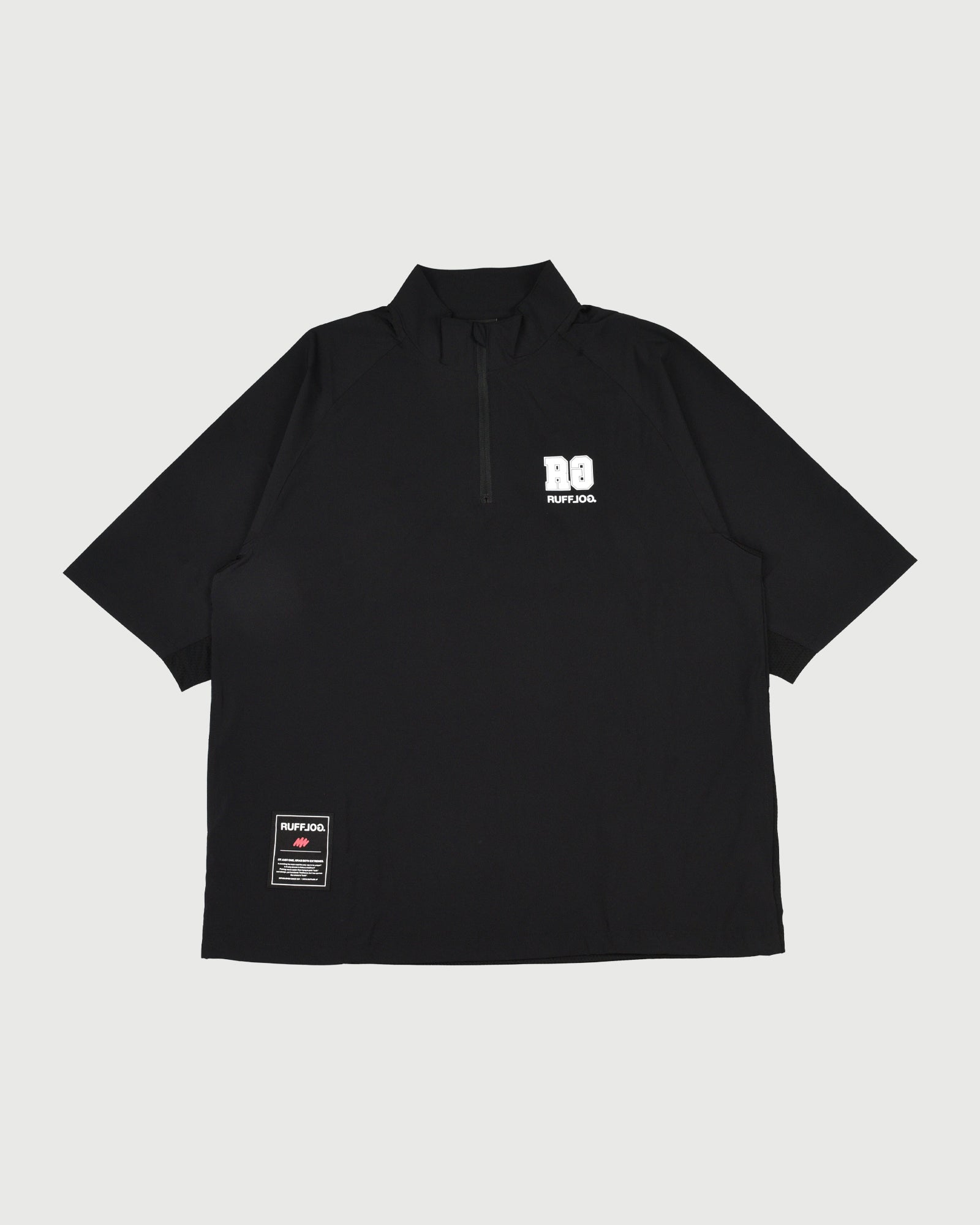 RAGLAN HALF ZIP S/S SHIRTS 26SS-5 – RUFFLOG