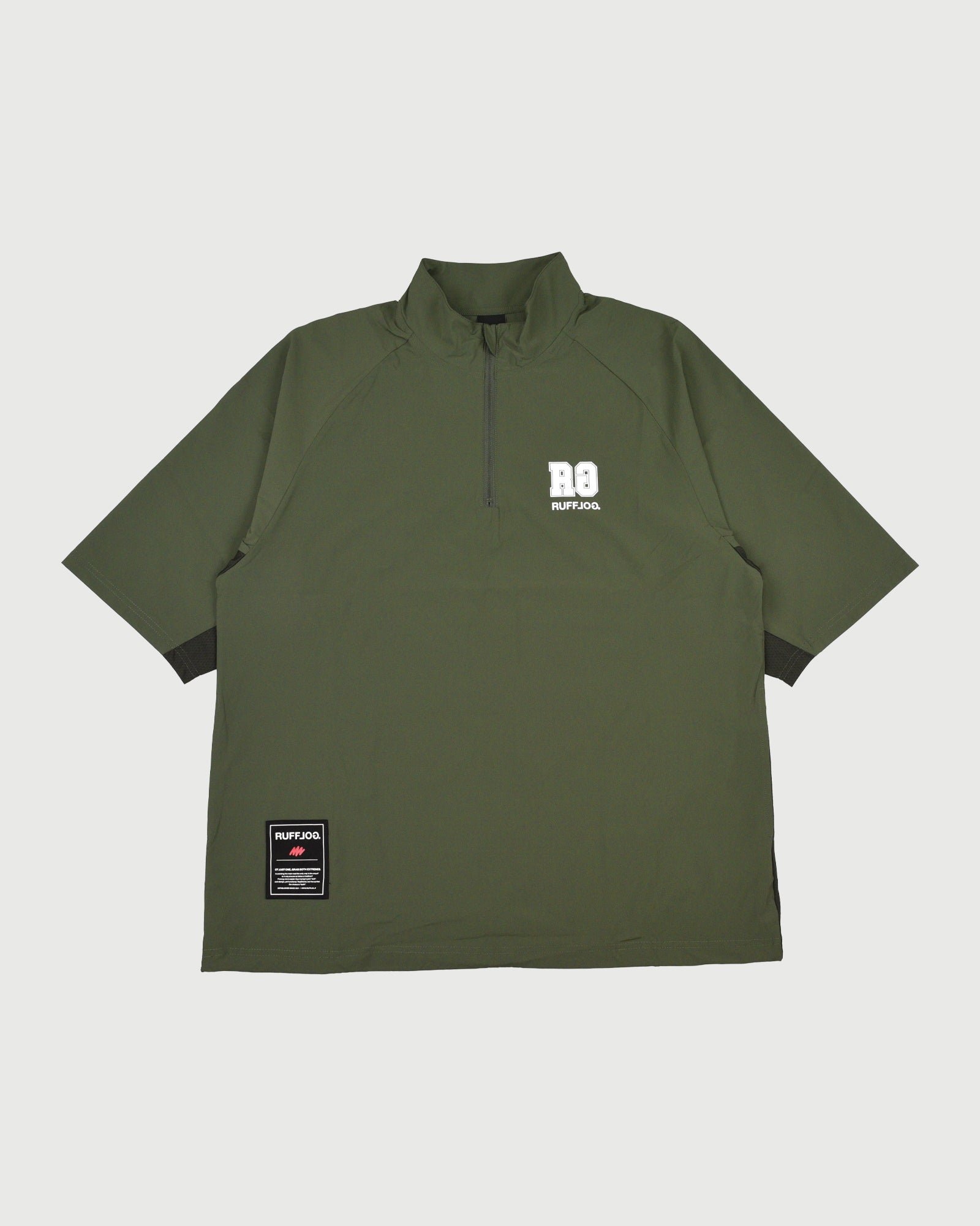 るる RAGLAN HALF ZIP S/S SHIRTS 26SS-5 – RUFFLOG