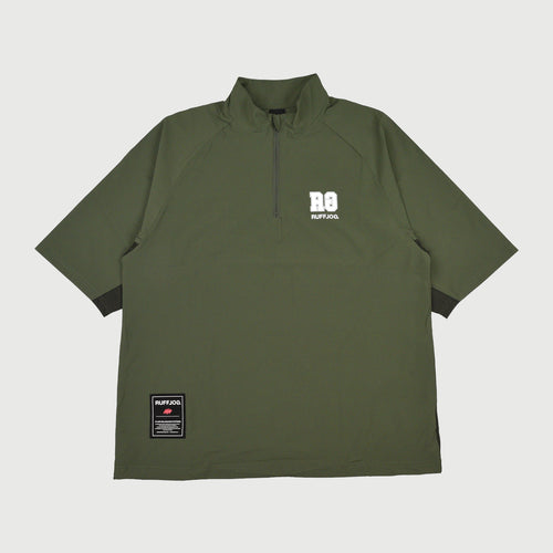 RAGLAN HALF ZIP S/S SHIRTS 26SS-5