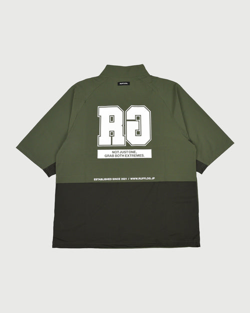 RAGLAN HALF ZIP S/S SHIRTS 26SS-5