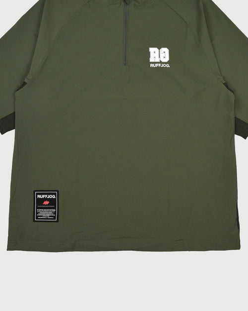 RAGLAN HALF ZIP S/S SHIRTS 26SS-5