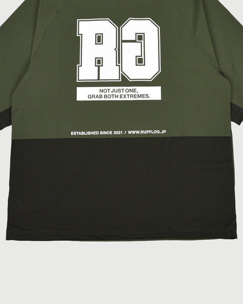 RAGLAN HALF ZIP S/S SHIRTS 26SS-5