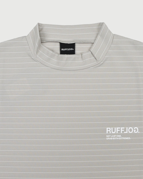 BORDER MOCK NECK  26SS-5