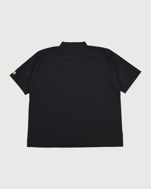 EMBROIDERED POCKET MOCKNECK 26SS-5