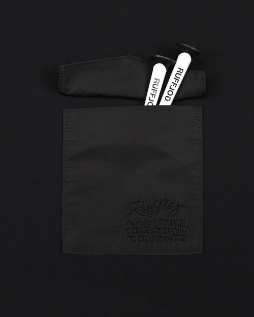 EMBROIDERED POCKET MOCKNECK 26SS-5