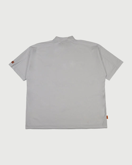 EMBROIDERED POCKET MOCKNECK 26SS-5