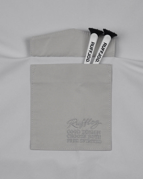 EMBROIDERED POCKET MOCKNECK 26SS-5